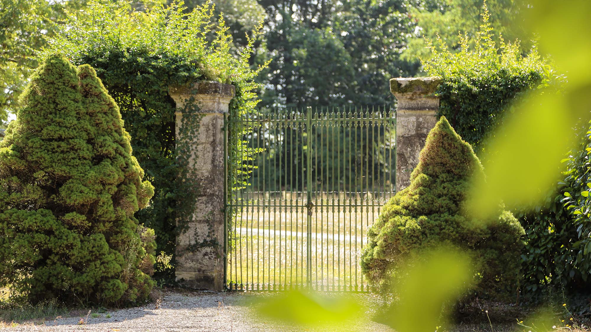 dans une propriété boisée de 170 hectares