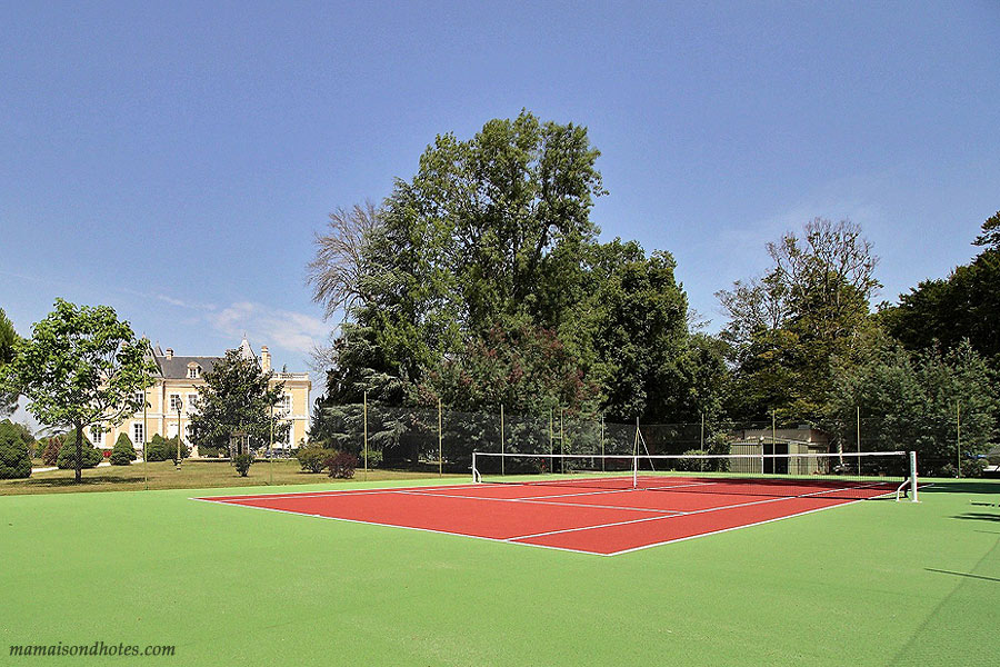 Domaine Pouzelande Perigord Gite Tennis